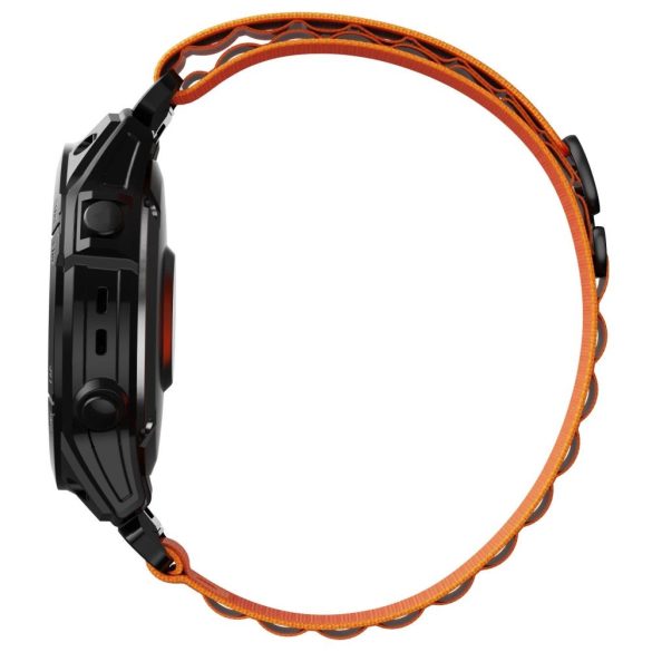 Tech-Protect Nylon Pro csereszíj Garmin Fenix 5 / Garmin Fenix 6 / Garmin Fenix 6 Pro / Garmin Fenix 7 - narancs