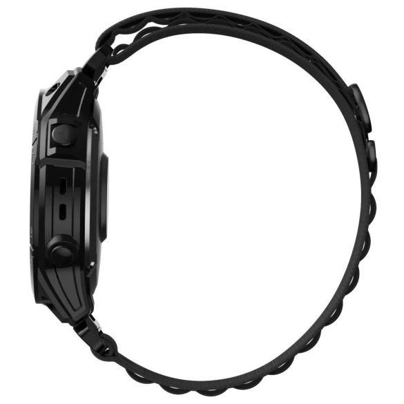 Tech-Protect Nylon Pro csereszíj Garmin Fenix 5 / Garmin Fenix 6 / Garmin Fenix 6 Pro / Garmin Fenix 7 - fekete