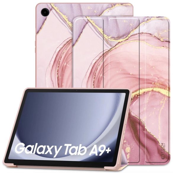 Tech-Protect SmartCase tok Samsung Galaxy Tab A9 Plus 11'' - rózsaszín