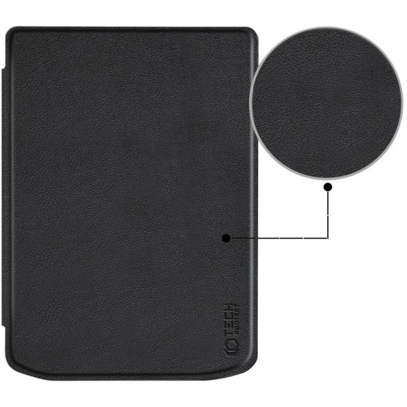 Tech-Protect SmartCase tok PocketBook Verse/Verse Pro - fekete