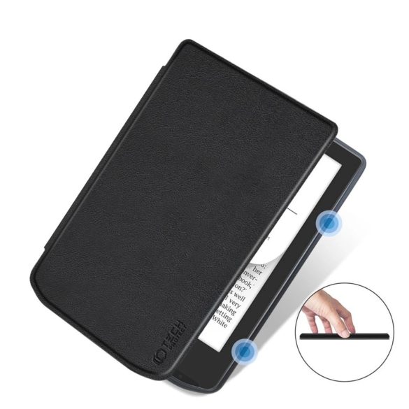 Tech-Protect SmartCase tok PocketBook Verse/Verse Pro - fekete