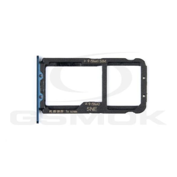 SIM kártya tartó Huawei Mate 20 Lite Kék 51661KAW Original