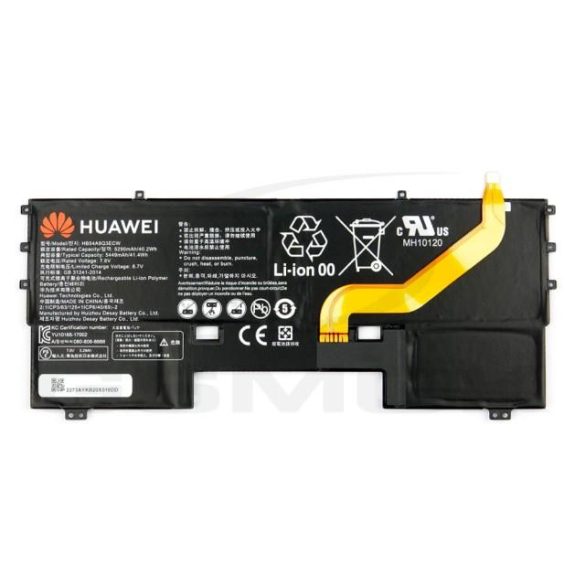 Akkumulátor Huawei Matebook X 2018 Watt 24022273 Eredeti Ömlesztve