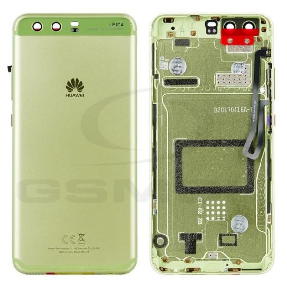 Akkumulátor ház Huawei P10 Green 02351JMG 02351JJX Eredeti szervizcsomag