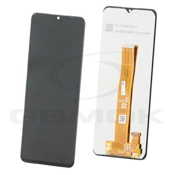 Lcd + Touch Pad Komplett Samsung A125 Galaxy A12 Fekete