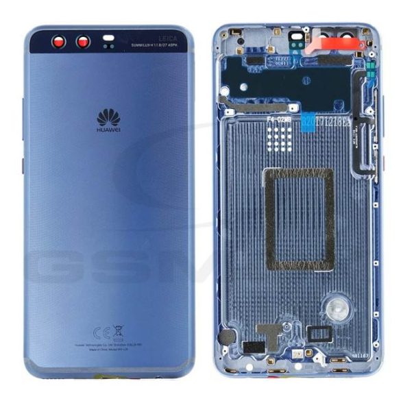 Akkumulátor Fedél Huawei P10 Plus Kék 02351Gnv 02351Gnt Eredeti Szerviz Csomag