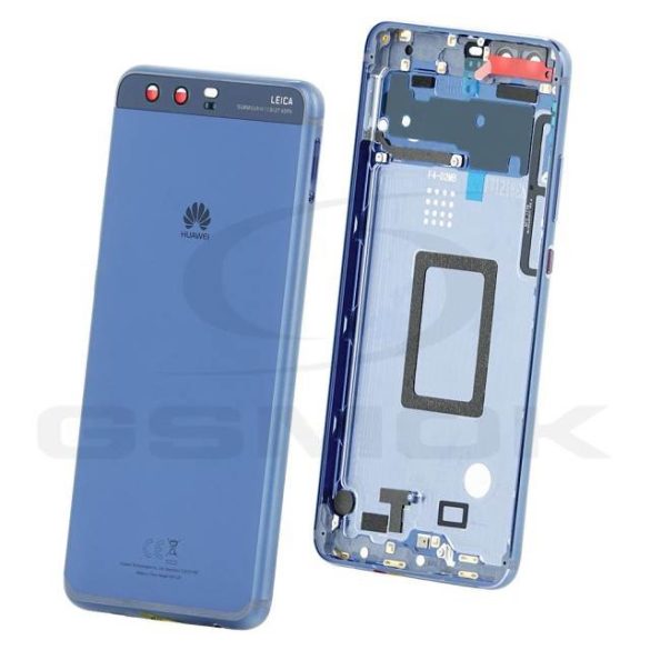 Akkumulátor Fedél Huawei P10 Plus Kék 02351Gnv 02351Gnt Eredeti Szerviz Csomag