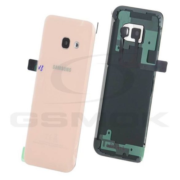 Akumulátor Fedél Samsung A320 Galaxy A3 2017 Rózsaszín Gh82-1363636D Eredeti Szervizcsomag