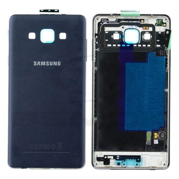 Akkumulátor ház Samsung A700 Galaxy A7 fekete GH96-08413B Eredeti szervizcsomag