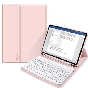 Tech-Protect SC Pen + Keyboard tok iPad 10.9" 2022 (10 gen.) - rózsaszín