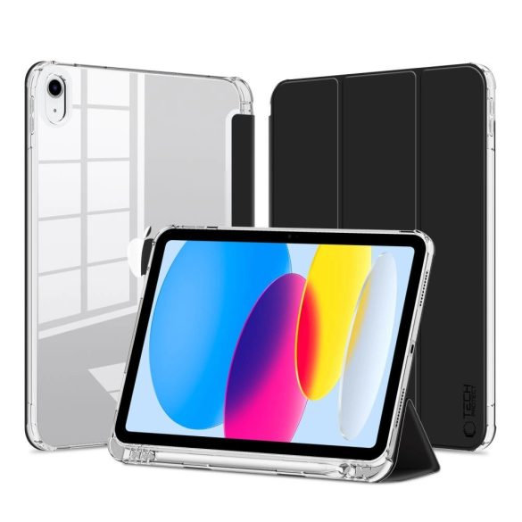 Tech-Protect SC Pen Hybrid tok iPad 10.9" 2022 (10 gen.) - fekete