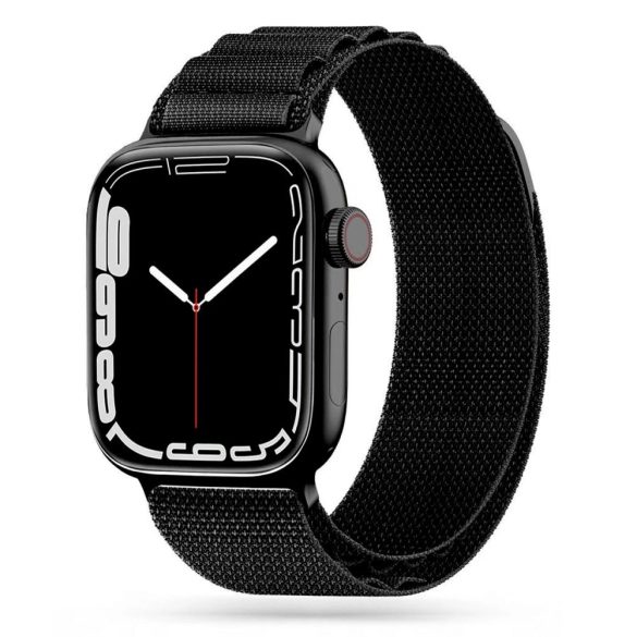 Tech-Protect Nylon Pro csereszíj Apple Watch 4 / 5 / 6 / 7 / 8 / 9 / SE / Ultra 1 / 2 (42/44/45/49 mm) - fekete