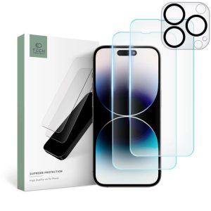 Tech-Protect Supreme Set kamera lencse védő fólia iPhone 14 Pro