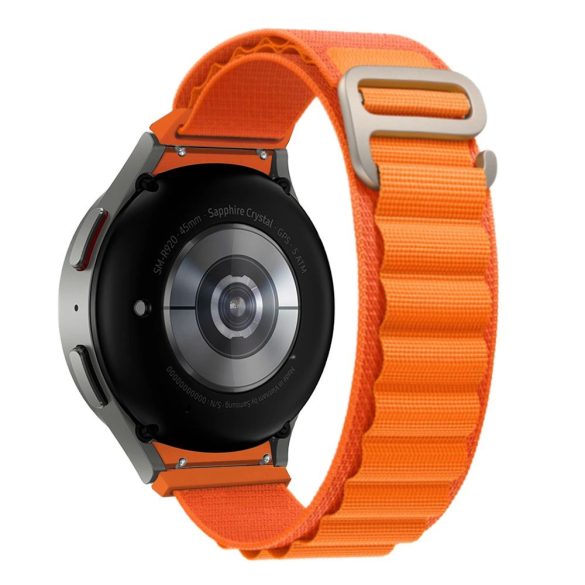 Tech-Protect Nylon Pro csereszíj Samsung Galaxy Watch 4/5/5 Pro/6/7/FE - narancs