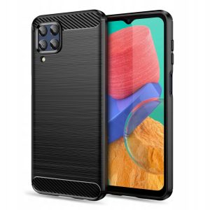 Tech-Protect TPUCarbon tok Samsung Galaxy M33 5G - fekete