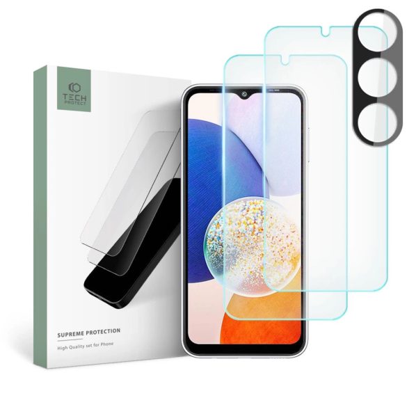 Tech-Protect Supreme Set kamera lencse védő fólia Samsung Galaxy A14 / Samsung Galaxy A14 5G