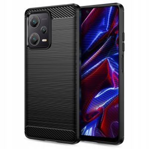 Tech-Protect TPUCarbon tok Xiaomi Redmi Note 12 5G / Xiaomi Poco X5 5G - fekete