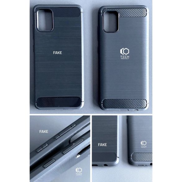 Tech-Protect TPUCarbon tok Xiaomi Redmi Note 12 5G / Xiaomi Poco X5 5G - fekete