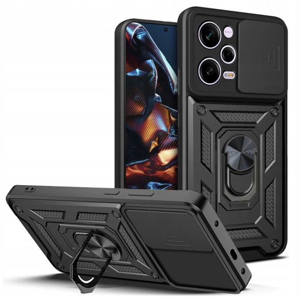 Tech-Protect CamShield Pro tok Xiaomi Redmi Note 12 Pro 5G / Xiaomi Poco X5 Pro 5G - fekete