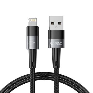 Tech-Protect UltraBoost USB-A - Lightning kábel 12W 2.4A 1m - szürke