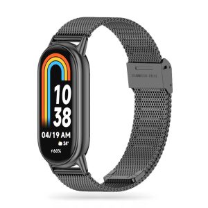 Tech-Protect MilaneseBand csereszíj Xiaomi Smart Band 8 - fekete