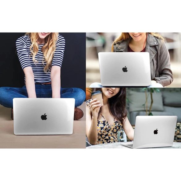 Tech-Protect SmartShell védőborítás MacBook Air 15" 2024 (M3) - átlátszó