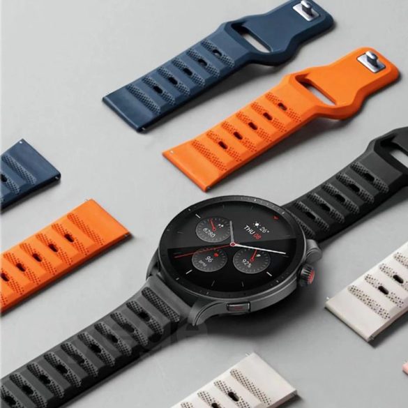 Tech-Protect IconBand Line csereszíj Samsung Galaxy Watch 4 / 5 / 5 Pro / 6 / 7 / FE - tengerészkék