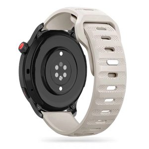 Tech-Protect IconBand Line csereszíj Samsung Galaxy Watch 4 / 5 / 5 Pro / 6 / 7 / FE - törfehér