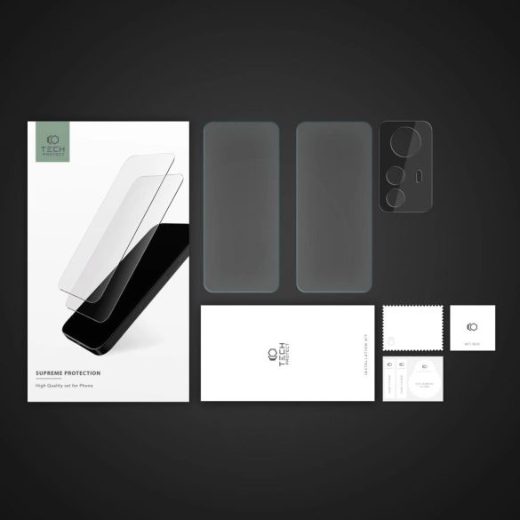 Tech-Protect Supreme Set kamera lencse védő fólia Xiaomi Redmi Note 12s