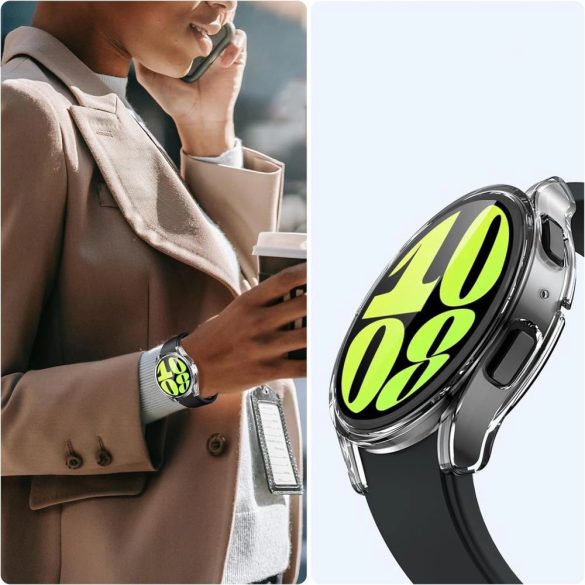 Tech-Protect Defense360 tok Samsung Galaxy Watch 6 40 mm - átlátszó