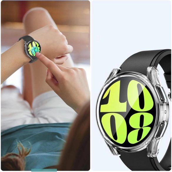 Tech-Protect Defense360 tok Samsung Galaxy Watch 6 40 mm - átlátszó