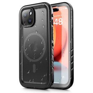 Tech-Protect ShellBox vízálló tok iPhone 15 Plus - fekete