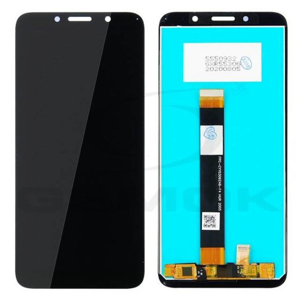 Lcd + Touch Pad Komplett Motorola Moto E6 Play Fekete