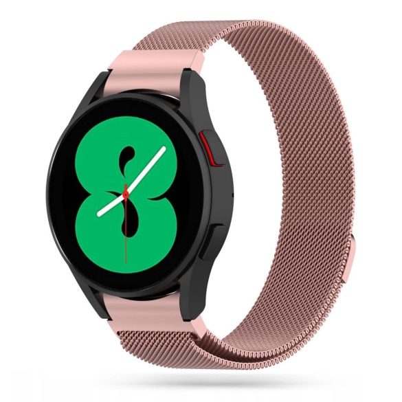 Tech-Protect MilaneseBand 2 csereszíj Samsung Galaxy Watch 4/5/5 Pro/6/7/FE - rózsaszín