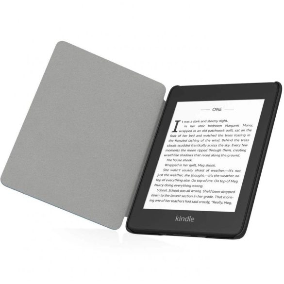 Tech-Protect SmartCase tok Amazon Kindle Paperwhite Signature Edition / Amazon Kindle Paperwhite 5 - kék virágos