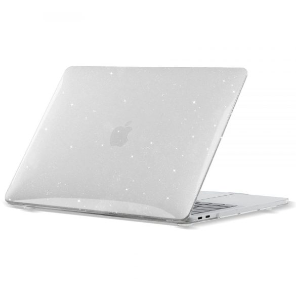 Tech-Protect SmartShell védőborítás MacBook Air 13" 2020 (M1) - átlátszó csillogós