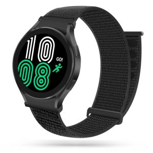 Tech-Protect Nylon csereszíj Samsung Galaxy Watch 4/5/5 Pro/6/7/FE - fekete