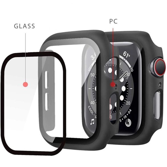 Tech-Protect Defense360 tok Apple Watch 7/8/9 45 mm - átlátszó