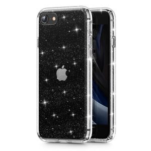 Tech-Protect Glitter tok iPhone 7/8/SE 2020/SE 2022 - átlátszó