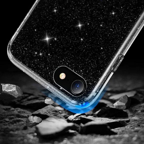 Tech-Protect Glitter tok iPhone 7/8/SE 2020/SE 2022 - átlátszó