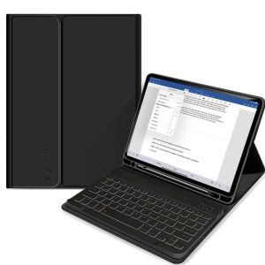 Tech-Protect SC Pen + Keyboard tok iPad 10.2" (7/8/9 gen.) - fekete