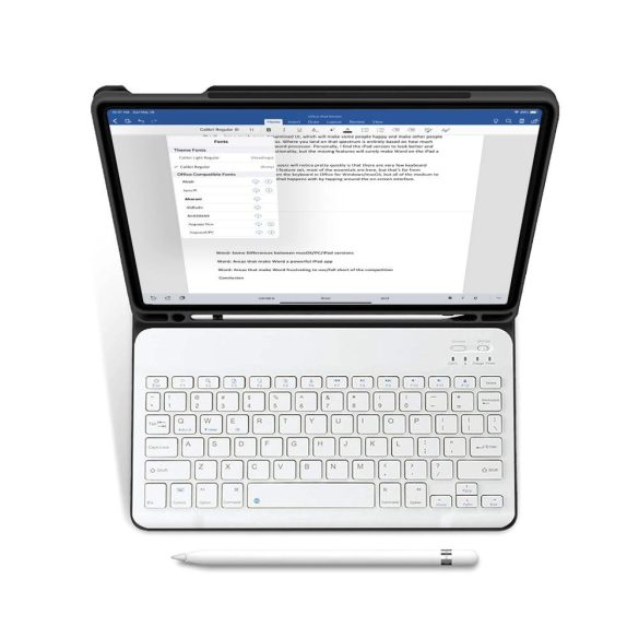 Tech-Protect SC Pen + Keyboard tok iPad Air 11" 2024 (6 gen.) - fekete