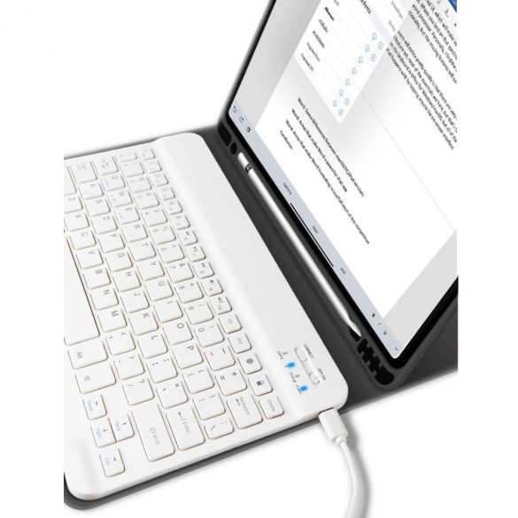 Tech-Protect SC Pen + Keyboard tok iPad Air 11" 2024 (6 gen.) - fekete