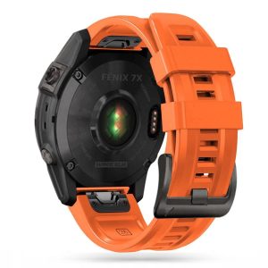 Tech-Protect IconBand csereszíj Garmin Fenix 5 / Garmin Fenix 6 / Garmin Fenix 6 Pro / Garmin Fenix 7 - narancs