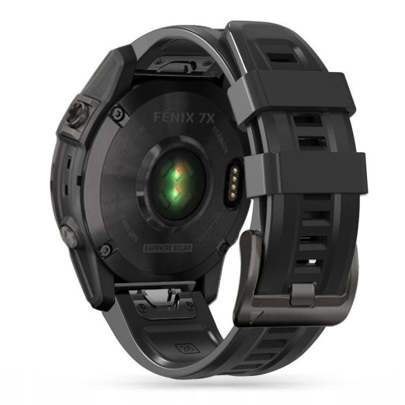 Tech-Protect IconBand csereszíj Garmin Fenix 5 / Garmin Fenix 6 / Garmin Fenix 6 Pro / Garmin Fenix 7 - fekete