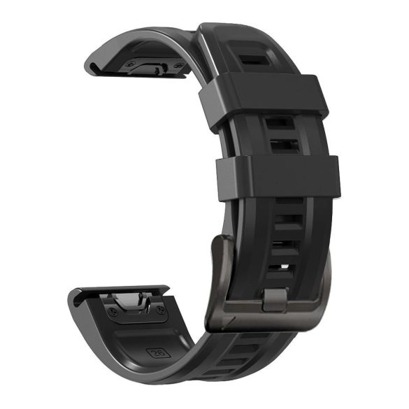 Tech-Protect IconBand csereszíj Garmin Fenix 5 / Garmin Fenix 6 / Garmin Fenix 6 Pro / Garmin Fenix 7 - fekete