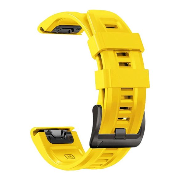 Tech-Protect IconBand csereszíj Garmin Fenix 5 / Garmin Fenix 6 / Garmin Fenix 6 Pro / Garmin Fenix 7 - sárga