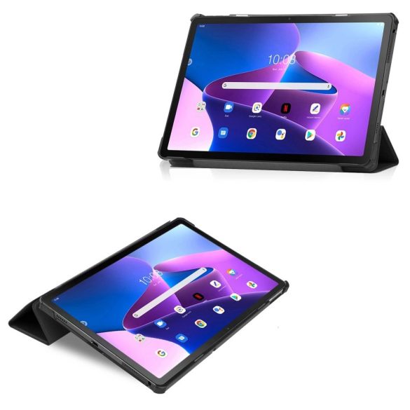 Tech-Protect SmartCase tok Lenovo Tab M10 Plus (3 gen.) - fekete