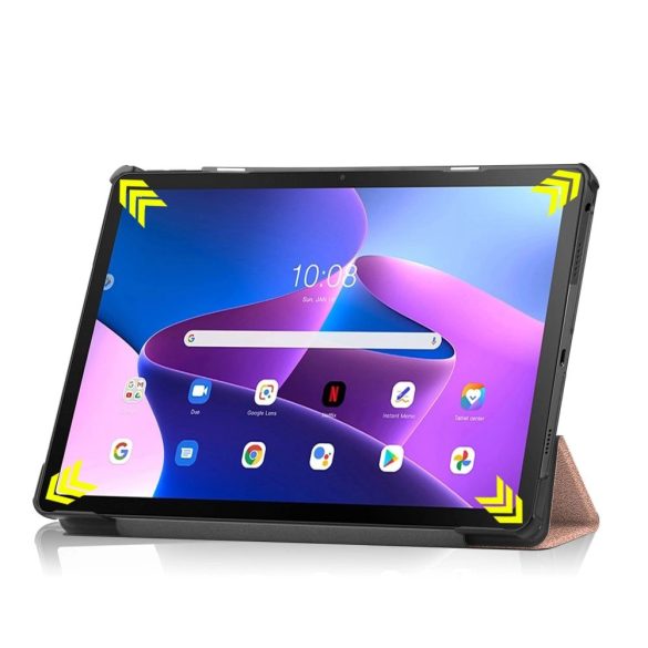 Tech-Protect SmartCase tok Lenovo Tab M10 Plus (3 gen.) - rózsaszín