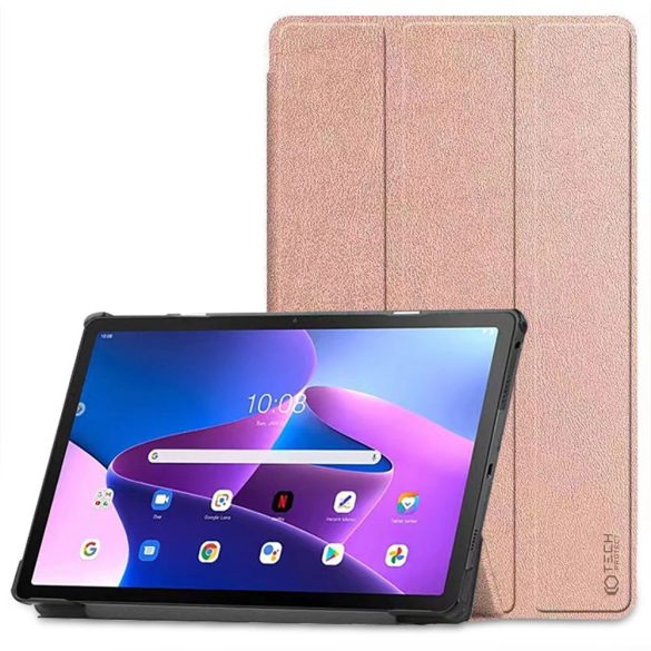 Tech-Protect SmartCase tok Lenovo Tab M10 Plus (3 gen.) - rózsaszín